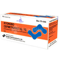 Kyongbo Cefmetazole Inj. 1g, điều trị nhiễm khuẩn thứ phát