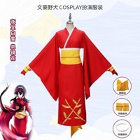 Kyouka Izumi cosplay Izumi Kyouka cosplay Anime Bungou Stray Dog cosplay Yukata Kimono Kyouka cosplay Izumi cosplay