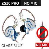 KZ ZS10 Pro 4BA 1DD Tai nghe kim loại Hybrid 10 Trình điều khiển tai nghe Bass Hifi trong Ear Monitor Thể thao Tiếng ồn phát điện thoại KZ ZAX ZSX Màu