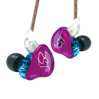 Kz ZST 1BA + 1DD Vòng Sắt Tai Nghe In-Ear HiFi Âm Nhạc Tai Nghe Có Thể Cắm Mạ Vàng 0.75mm Giao Diện 2pin Song Song Trong Suốt Dây Đen Xanh Tím Không Có Lúa Mì