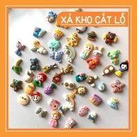 KZ7U Set 4 sticker trang trí 3D nổi xinh xắn 32 342