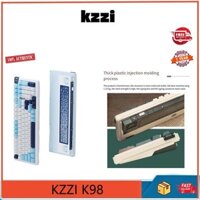 Kzzi K98 Bàn phím cơ không dây Bluetooth có dây lần thứ ba kiểm tra giả cao su RGB Tuotuo Trò chơi văn phòng Bàn phím máy tính HIFI Mahjong Tone