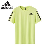 L-8xl Băng Lụa Thể Thao Đơn Giản plus Kích Thước Áo nam Cổ Tròn Hàn Quốc Tay Ngắn Áo nam Áo Unisex #YB2698-ad