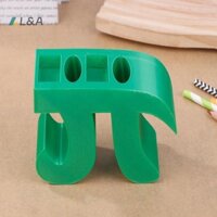 L & A Hộp đựng bút trang trí văn phòng Hộp đựng bút Fun Pi: Hộp đựng bút hình chữ Whimsical cho bàn làm việc văn phòng tại nhà.