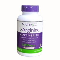 L-Arginine 3000mg Natrol – Tăng cường sinh lý nam