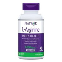 L-Arginine 3000mg Natrol 90 viên – Viên uống tăng cường sinh lý cho nam