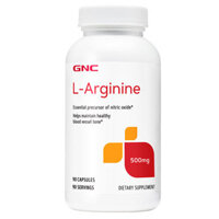 L-Arginine 500 Mg, hỗ trợ tuần hoàn máu, hạn chế tăng huyết áp