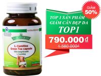 L-Carnitine Green Tea Capsule Giải Pháp Giảm Cân Chuyên Biệt