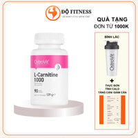 L-Carnitine Ostrovit 1000mg (90 viên) - Hỗ Trợ Giảm Mỡ Tự Nhiên, Chuyển Hoá mỡ thừa thành Năng Lượng