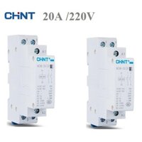 l? hàng nhanh Khởi động từ 1P CHINT 20A/25A/40A/63A contactor kết hợp công tắc hẹn giờ ổ cắm hẹn giờ công tắc điều khiển