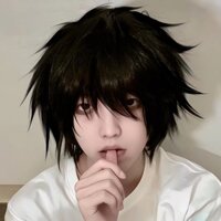 L Lawliet wig death note cosplay
