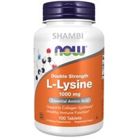 L-Lysine 500mg 100 viên Tăng cường sức đề kháng, nhanh lành các vết loét và tổn thương ở da, người biếng ăn