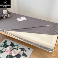 L Nệm Sinh Viên Màu Trơn Có Thể Tháo Rời Có Thể Giặt Được Một Mảnh Ký Túc Xá Cotton Có Thể Giặt Được Loại A Mengtisha Vỏ Nệm Hai Mảnh Sản Phẩm Đơn