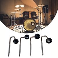 L Rod Ball Handbell Cowbell Kẹp Giá Đỡ Trống Đứng Cho Máy Nghe Nhạc Trống