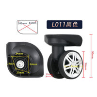 L011 Hành Lý Du Lịch Sửa Chữa Phần Bánh Xe Đa Năng rolle Hành Lý Chống Mài Mòn Kéo Cần Vali Phụ Kiện Hoạt Động thầu