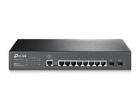 L2 Managed Switch JetStream 8-Port Gigabit with 2 SFP TP-LINK T2500G-10TS（TL-SG3210）chính hãng