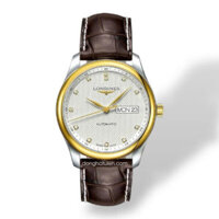 L2.755.5.77.3 – Đồng hồ nam Longines Master Vàng 18k – 12 Diamonds – L27555773