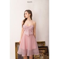 L5.11  ELLYN -  ĐẦM CÚP NGỰC NƠ