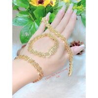 L522 - Lắc Tay Nữ Mạ Vàng 18k Vàng Trắng Sang Trọng UHA