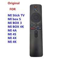 L65m5-5sinfor Xiaomi MI BOX S Điều khiển từ xa bằng giọng nói chính hãng L65M5-5SIN XMRM-00A cho Xiaomi MI BOX S / 4K / 4C & MI tv Stick MI tv 4X 4 4K tv led 4K với Google Assistant-Netflix-Prime