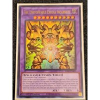 Lá bài thẻ Yugioh The Unstoppable Exodia Incarnate - Ultra Rare - Tặng bọc bài nhựa bảo quản