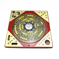 La bàn Feng Shui chính xác cao, la bàn bề mặt đồng, la bàn chuyên nghiệp, la bàn túi cầm tay 3inch độ nhỏ