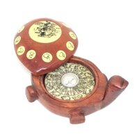 La Bàn Hình Rùa Phong Thủy Bằng Gỗ | Hướng ĐTNB, 12 Con Giáp