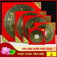 La bàn phong thủy la kinh mặt đồng cao cấp mẫu mới - Thiết kế hiện đại, bền bỉ - 7.7cm