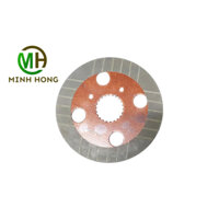 Lá bố thắng máy cày Iseki ( 153mm, 22 răng, lỗ 40mm ) ( lá phanh dùng chung Yanmar, Shibaura)