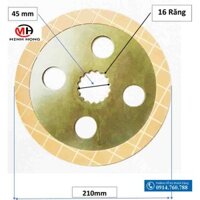 Lá bố thắng máy cày kubota, dòng L02 ( má phanh) L2202,L2402,L3408,L4508