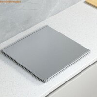 Lá chắn chống vỡ DADIGOL, Tấm chắn bùn dầu 2 tấm chống gió, Màn hình mạ dầu mỡ Bạc bằng thép không gỉ có thể gập lại vách ngăn chống văng ngoài trời