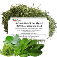 Lá Chanh Thái Sấy - Thái Sợi 0.8mm Túi 100g(Kaffir Leaf Slice And Dried) Việt Hiệp