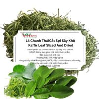 Lá Chúc(Lá Chanh Thái) Thái Sợi Sấy Lạnh Túi 500g(Kaffir Leaf Slice And Dried) Việt Hiệp