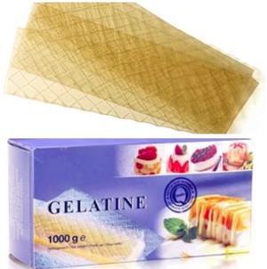 Lá Gelatine (10 lá)