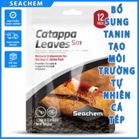 Lá Hạnh nhân Seachem - Catappa Leaves Sm sấy khô tiệt trùng cung cấp Tanin cho cá tép cảnh thủy sinh