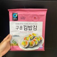 Lá Kim Cuốn Kimbap Daesang Hàn Quốc Gói 40G ( 2G x 20 Lá Kim) / 대상) 김밥용김 40G