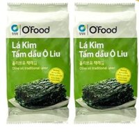 LÁ KIM TẨM DẦU OLIU O’FOOD 2 GÓI * 5 G