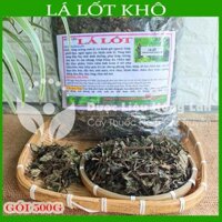 Lá Lốt khô sạch đóng gói 500gram