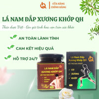 Lá nam đắp xương khớp QH - Tặng 1m miếng dán/ 1 cuộn băng chun y tế + thìa (viêm khớp, tràn dịch khớp, khô khớp)
