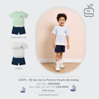 La pomme - Bộ cộc tay thuyền đại dương cho bé trai 6M-5Y SS2024.2