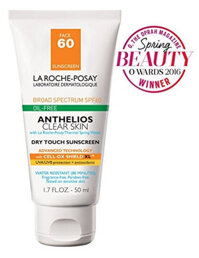 La Roche-Posay Anthelios Clear Skin SPF 60 Sunscreen (1.7 oz / 50 ml)