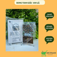 Lá Rong biển cuộn cơm  hình tam giác,cưộn cơm nắm hàn quốc gói 100 lá