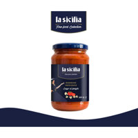 La Sicilia –Sốt Cà chua và Nấm- Tomato Mushrooms Pasta Sauce- Hủ 350gr