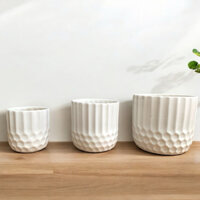 La Soil Ceramics - Chậu cây gốm sứ, chậu trồng cây cảnh, chậu trang trí, dụng cụ trồng cây trong nhà, chậu tổ ong đẹp