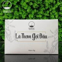 Lá Thơm Gội Đầu Ogatic (15 gói), Dầu Gội Thảo Dược Bồ Kết, Giúp Tóc Sạch Gầu, Trơn Mượt, Hương Thơm Tự Nhiên - Mevina