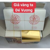 lá Vàng công nghiệp Đế Vương giả vàng ta 1 hộp 2000 lá