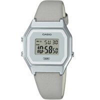 LA680WEL-8DF | Đồng Hồ Casio | Nữ | Dây Da | Mặt Điện Tử Cổ Điển | Chống Nước