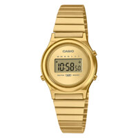LA700WEG-9ADF | Đồng Hồ Casio Nữ | Dây Kim Loại | Điện Tử Cổ Điển | Chống Nước