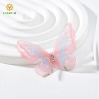 Labaicai 100 CÁI Lưới Bướm Miếng Dán Handmade Kẹp Tóc Thủ Công