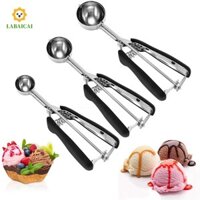 Labaicai Kem Muỗng Mash Bền Thực Phẩm Chuyên Nghiệp Dụng Cụ Cắt Salad Thịt Viên Dụng Cụ Nhà Bếp